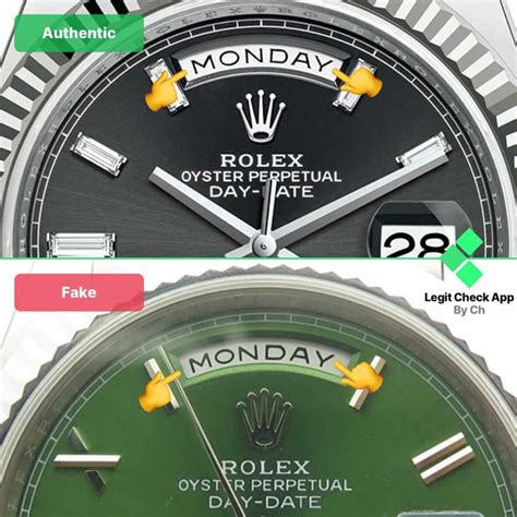 rolex oyster perpetual day date real vs fake|counterfeit rolex watch prices.